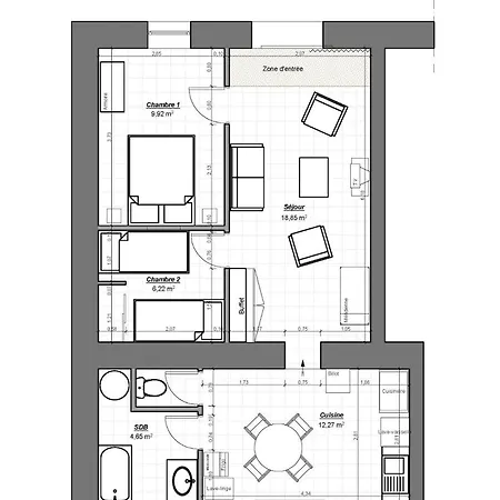 Broceliande - Les Tilleuls Apartment *